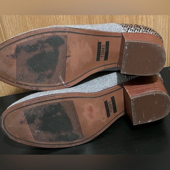 Toms Leila Felt Shine Boucle Bootie - Picture 12 of 14